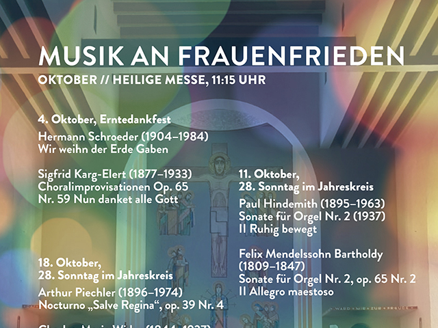 Musik an Frauenfrieden